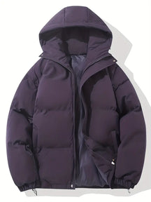 Dames Gewatteerde Winterjas met Capuchon | Warme & Stijlvolle Pufferjas