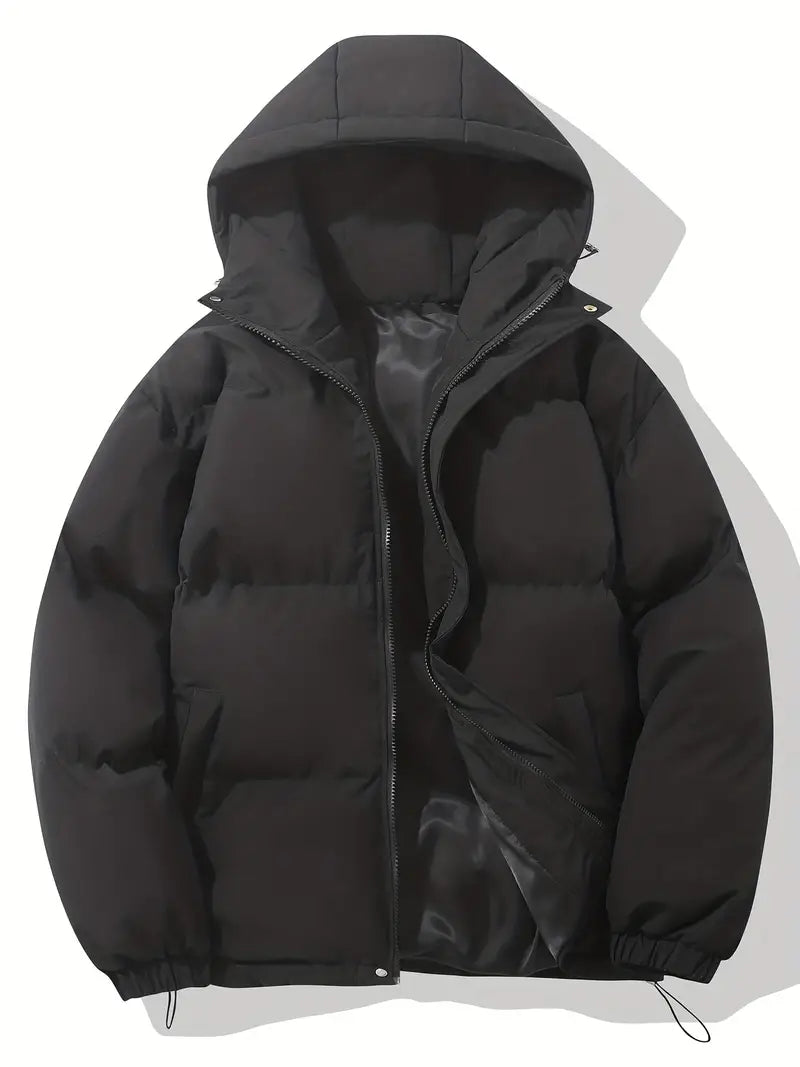Dames Gewatteerde Winterjas met Capuchon | Warme & Stijlvolle Pufferjas