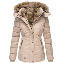 Dames Pufferjas met Bontcapuchon | Warme Winterjas met Slim Fit Pasvorm