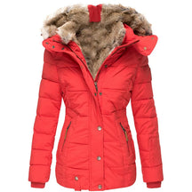 Dames Pufferjas met Bontcapuchon | Warme Winterjas met Slim Fit Pasvorm