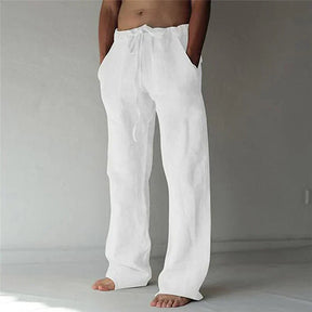 Heren Relaxte Wijde Broek |Trekkoord Comfort