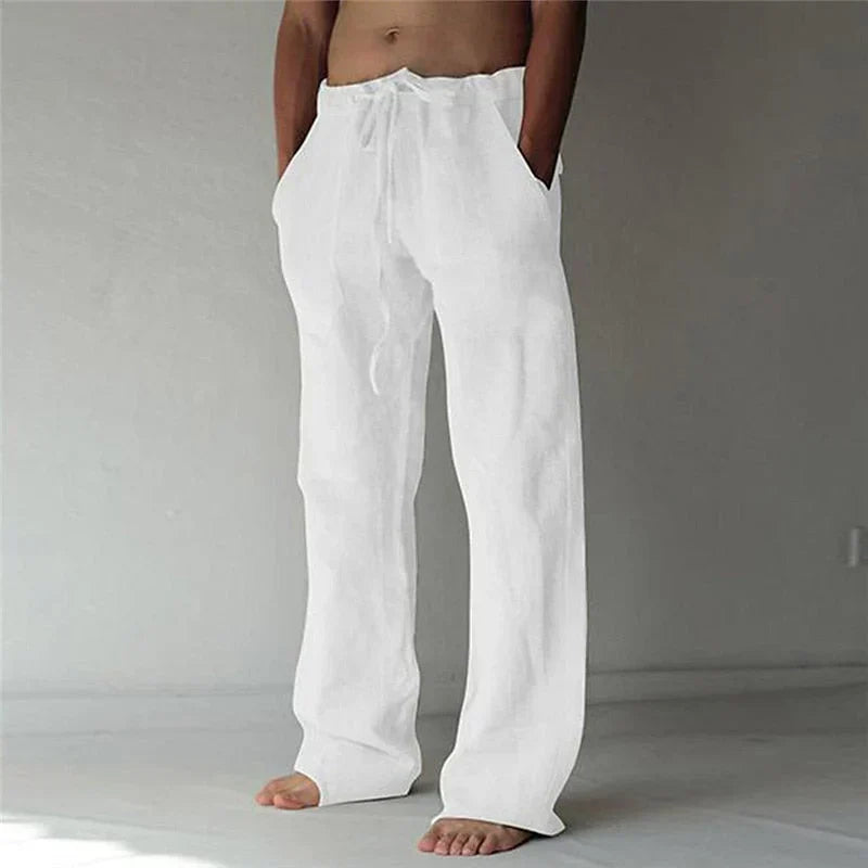 Heren Relaxte Wijde Broek |Trekkoord Comfort