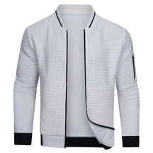 Heren Bomberjack met Wafelstructuur | Lichtgewicht Zip-Up Stijl