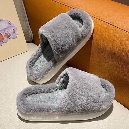 FuzzyFluffs - Gezellige Wolk Slippers met pluche Dikke Zool