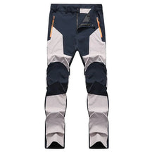 Heren Outdoor Waterdichte Broek | Tweekleurig Design, Ritszakken & Flexibele Knieën
