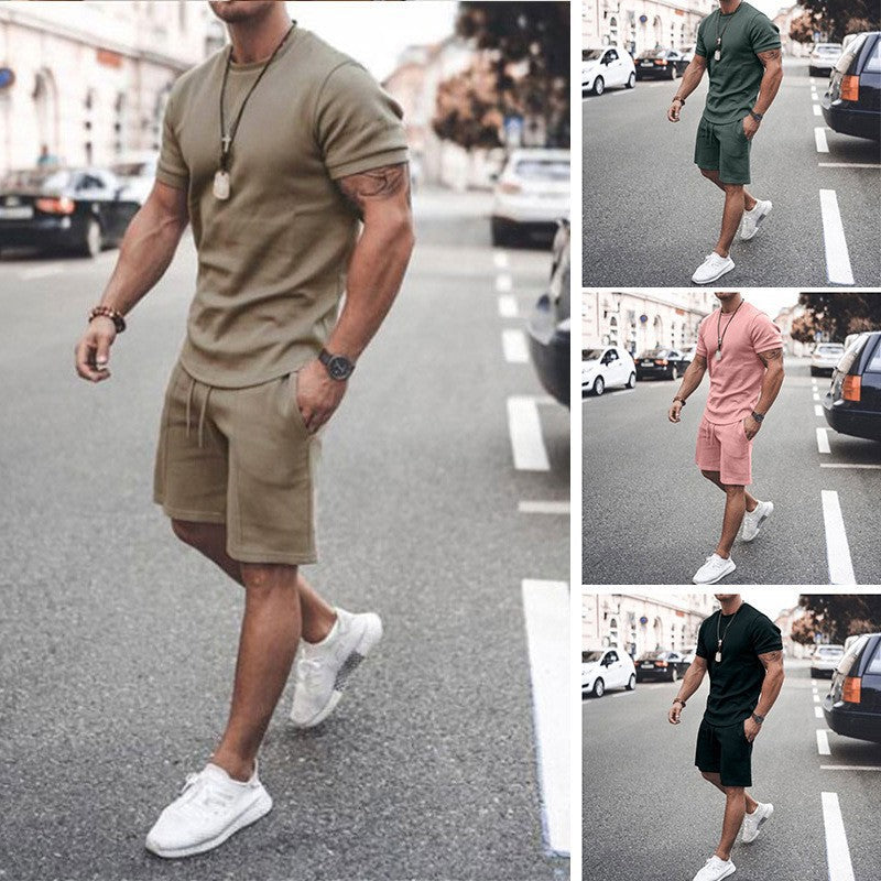 Jordan™ - Shirt en Short Set Stijlvolle Mannenmode