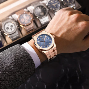 Jonas™ Deluxe Herenhorloge – Modern, Elegant en Comfortabel