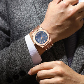 Jonas™ Deluxe Herenhorloge – Modern, Elegant en Comfortabel